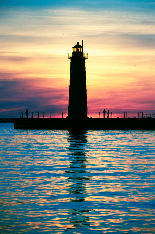 Muskegon Lighthouse in Michigan, Nautical Art and Gifts