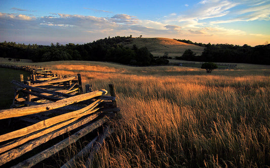 From the Bluffs Lodge at Doughton Park on the Blue Ridge Parkway Original Photo