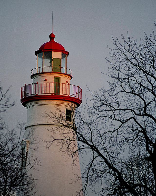 Marblehead Ohio Lighthouse Fine Art Photograph, Great Lakes Wall Art