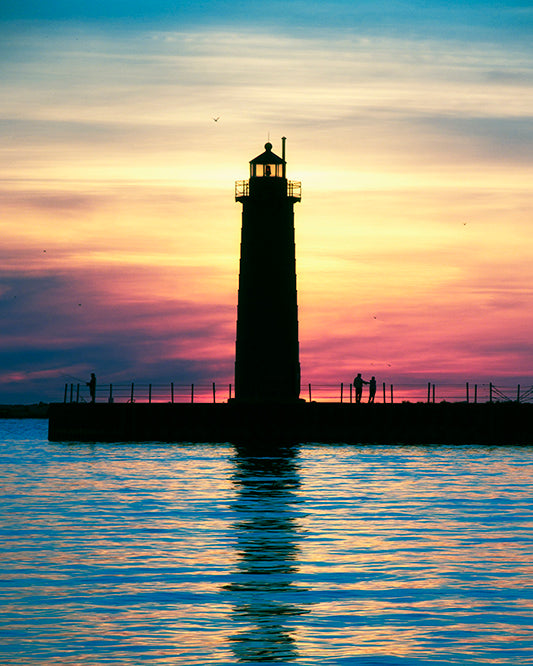 Muskegon Lighthouse in Michigan, Nautical Art and Gifts