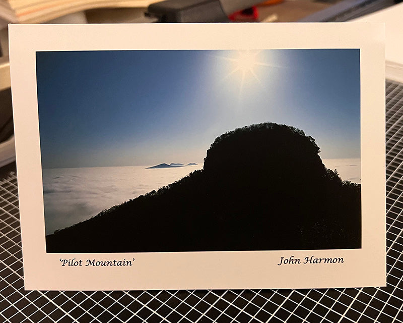 Pilot Mountain in Surry County  North Carolina Photo Wall Decor