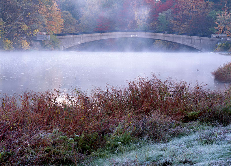 Berea Ohio, Baldwin Lake, Art Deco Bridge, Baldwin Wallace University
