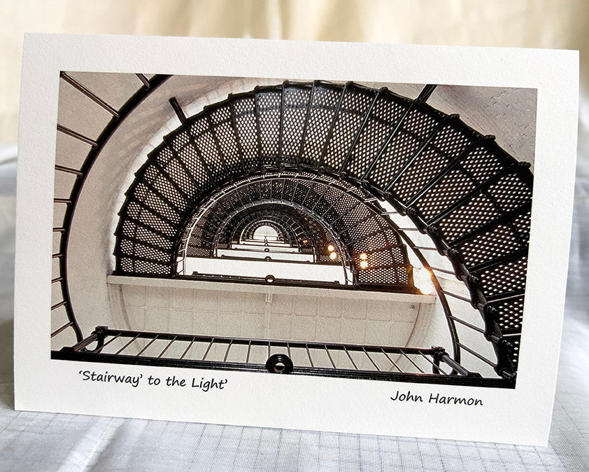 A Circular Staircase In a Lighthouse On Florida's East Coast  Photo