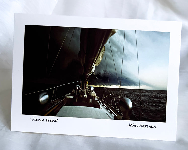 Classic Sailboat, Approaching a Storm On Lake Erie, Wall Decor