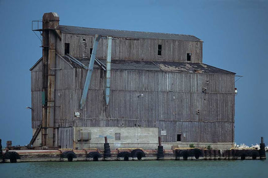 Grainary at Scudders, Pellee Island, Ontario, Canada Art