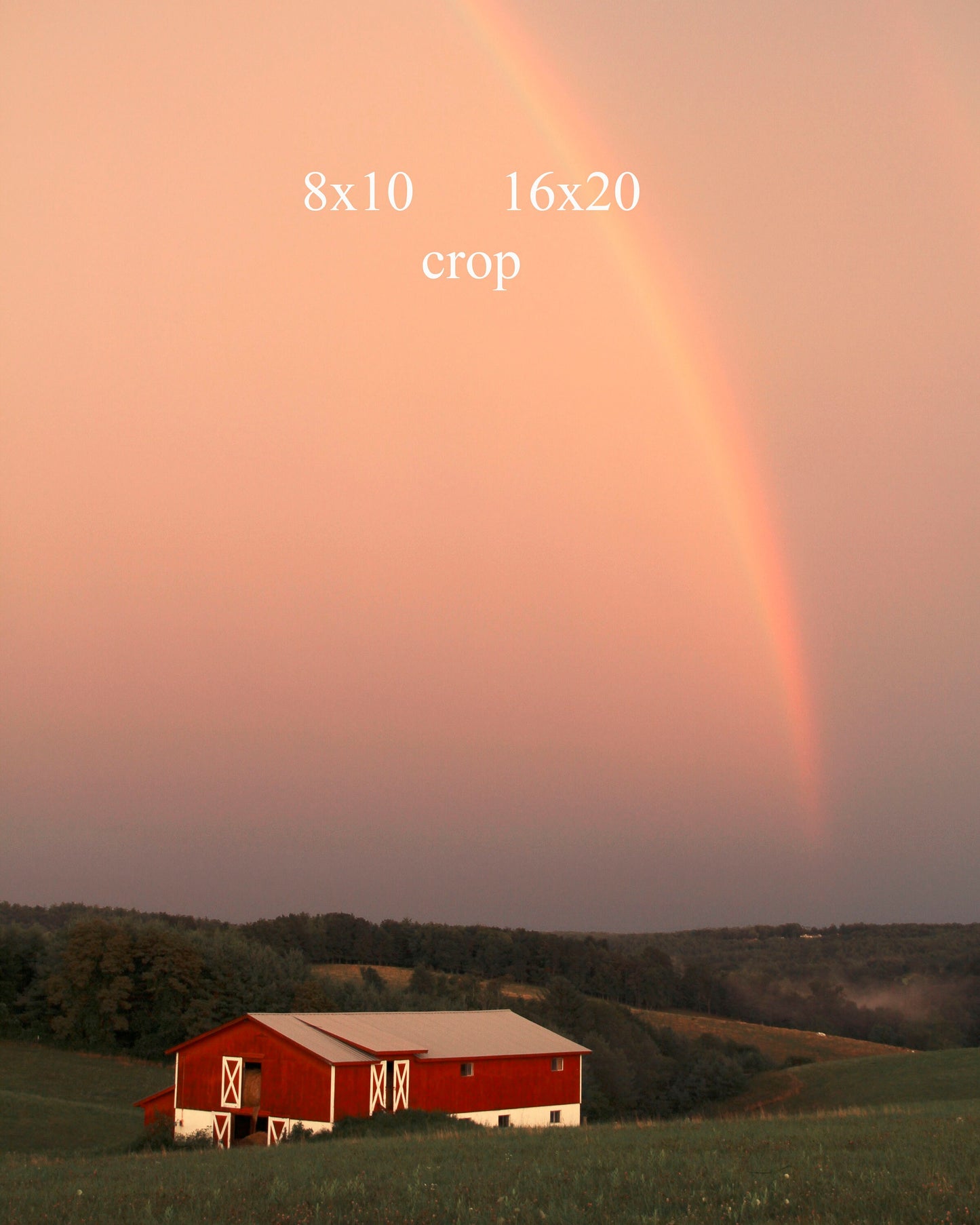 Rainbow at Roaring Gap North Carolina Fine Art Photo