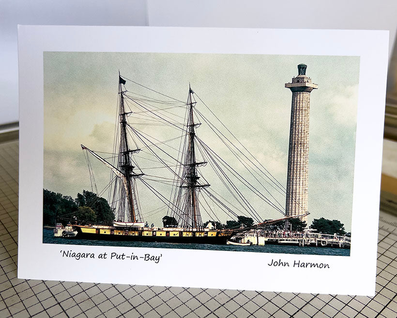 Tall Ship Niagara, Perrys Monument, Put in Bay Ohio Art Photo