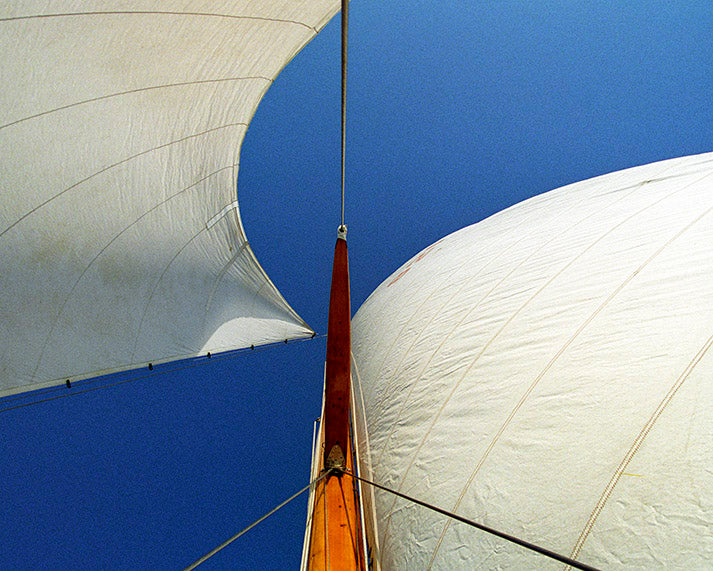 Lake Erie Sailing Art  A Wooden Boat Fine Art Photo