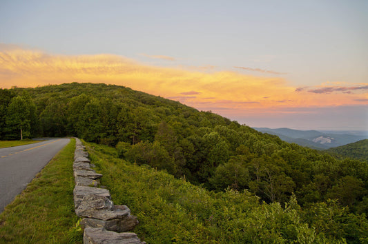 Mahogany Rock Blue Ridge Parkway, Stone Mountain State Park