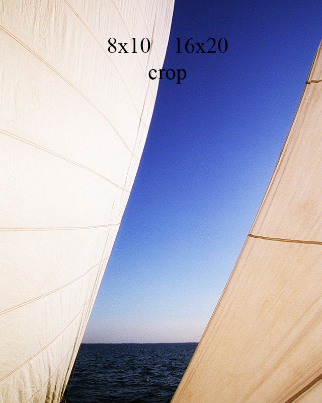 The Slot the Space Between Sails On A Classic Sailboat A Fine Art Sailing Photo
